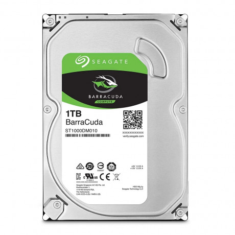 Seagate BarraCuda 1TB Internal Hard Drive For Desktop - 7200 RPM (ST1000DM010)