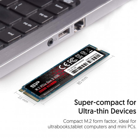 Silicon Power P34A60 256B M.2 NVMe Internal SSD