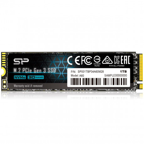 Silicon Power P34A60 256B M.2 NVMe Internal SSD