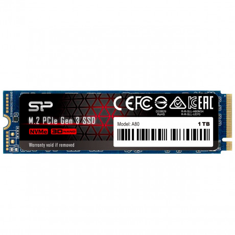 Silicon Power P34A60 256B M.2 NVMe Internal SSD