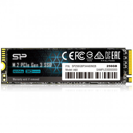 Silicon Power P34A60 256B M.2 NVMe Internal SSD