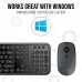 Coconut Classic Wireless Keyboard Mouse Combo (Wkm14+wm14)