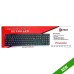 Enter USB Interface Standard 104 Key Slim Keyboard - Pinnacle Wired USB Desktop Keyboard  (Black)