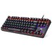 Enter Phoenix Pro Mechanical USB Gaming Keyboard with 26 Anti Ghosting Keys, Rainbow LED Lights (8LED Modes), Windows Lock Key with 12 Multimedia Keys, Splash Resistant, Fading Resistant Keycaps