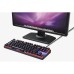 Enter Phoenix Pro Mechanical USB Gaming Keyboard with 26 Anti Ghosting Keys, Rainbow LED Lights (8LED Modes), Windows Lock Key with 12 Multimedia Keys, Splash Resistant, Fading Resistant Keycaps