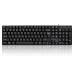 Enter Pinnacle Keyboard Wired USB Desktop Keyboard  (Black)