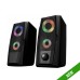 Enter RGB Blaster USB Gaming Speaker with 10W Output, RGB Rainbow 7 Colors LED Backlight, Black