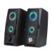 Enter RGB Blaster USB Gaming Speaker with 10W Output, RGB Rainbow 7 Colors LED Backlight, Black