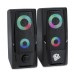 Enter RGB Blaster USB Gaming Speaker with 10W Output, RGB Rainbow 7 Colors LED Backlight, Black