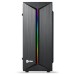 Enter Razor Mid-Tower Computer Gaming Cabinet With Rgb Light- Black (Mt)