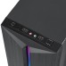 Enter Razor Mid-Tower Computer Gaming Cabinet With Rgb Light- Black (Mt)