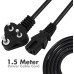 7SEVEN® Computer Power Cable 1.5m Suitable for PC Monitor