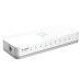 D-Link Des-1008c 8-Port 10100 Desktop Switch (White)