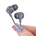 FINGERS SoundBoss Wired in Ear Earphone with Mic (Silver)