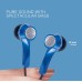 FINGERS SoundGlitz Wired Earphones  (Blue)