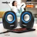 FRONTECH Premium 2.0 Channel USB Powered Speakers - 1.5W x 2 Output