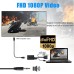 Ecold VGA to HDMI Cable with Audio & USB Cable, VGA Computer/Laptop to HDMI Monitor/TV, VGA 1080p Converter