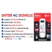 Enter 4G Wireless Modem 150 Mbps WiFi Router with All Sim Support, High Speed 4G WiFi Dongle | 4G Data Card Portable WiFi Hotspot with Premium Chipset (4g Dongle Connects Up to 10 Devices)