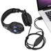 Enter DOMINATOR gaming headphones with mic over ear wired (black) Wired Gaming  (Black, On the Ear)