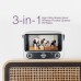 FINGERS My-Own-TV (MOT) 8 Watt Wireless Bluetooth Portable Battery Powered FM Speaker (Ivory White)