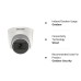 HIKVISION 5 MP Indoor Dome CCTV Camera with inbuilt Audio Mic DS-2CE76H0T-ITPFS BNC/DC, White Wired