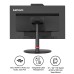 Lenovo ThinkVision T22v-20 21.5" VoIP Monitor, IPS Panel, HDMI DP VGA Inputs, TUV Certified Eye Comfort, Built in Speaker & Camera, Raven Black