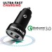 Honeywell Micro Car Charger Type C PD & 18W USB A Port, Mobile Charging port